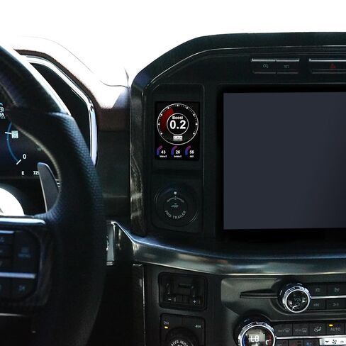 WAGNERTUNING MFD32 for Ford F150 F-150 MK14 (2021+) 3.2 بوصة TFT شاشة لمس رقمية متعددة الوظائف لدرجة الحرارة، غاز العادم، ضغط معزز، مقياس متعدد، مستشعرات لامدا WT37053 in Kuwait