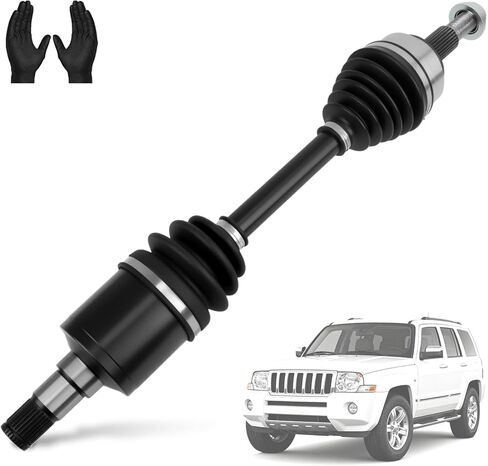 عمود محور السيرة الذاتية الأمامي 663419 لسيارة Jeep Grand Cherokee & Commander، يستبدل OEM # 52104701AB & 66-3419 & 60-3419 - يناسب 2005-2010 Grand Cherokee AWD، 2006-2010 Commander 4WD، جانب السائق الأيسر in Saudi Arabia