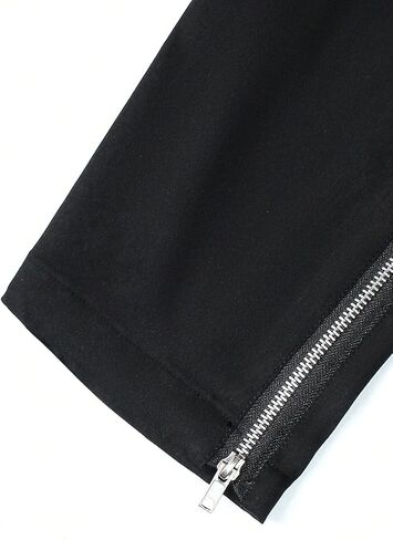 Men's Casual Grunge Baggy Sweatpants Hiking Stacked Flared Cargo Work Pants Studded Trousers in Saudi Arabia