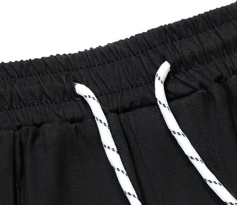Men's Casual Grunge Baggy Sweatpants Hiking Stacked Flared Cargo Work Pants Studded Trousers in Saudi Arabia