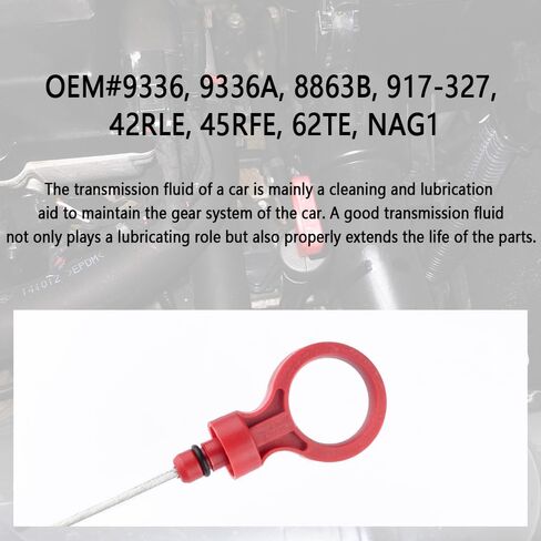 عصا قياس ناقل الحركة OEM 8863B 9336 متوافقة مع دودج تشالنجر دورانجو جيب كرايسلر، 2.7 3.5 3.6 3.7 5.7 6.1 6.4L استبدال عصا قياس الزيت، ملحقات السيارة عصا غمس الزيت العطري (لدودج) in Saudi Arabia