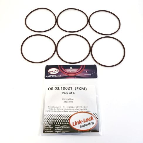 6PCS OR.03.10021 FKM Viton Sealing O-Ring Kit of Transfer case 23277808 for Cadillac XT5 3.6 LGX 8A/MT in Saudi Arabia