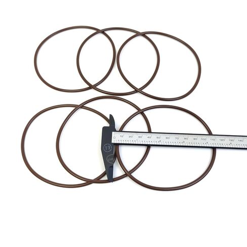 6 قطعة OR.03.10022 FKM Viton مجموعة حلقات مانعة للتسرب من علبة النقل 23277807 لكاديلاك XT5 3.6 LGX 8A/MT in Saudi Arabia