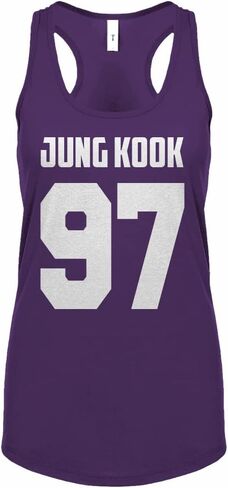 قميص بدون أكمام للسيدات من Jung Kook 97 بظهر Racerback in Saudi Arabia