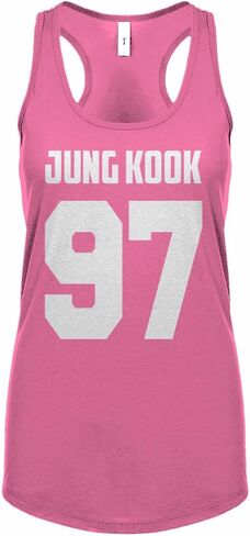 قميص بدون أكمام للسيدات من Jung Kook 97 بظهر Racerback in Kuwait
