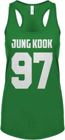 قميص بدون أكمام للسيدات من Jung Kook 97 بظهر Racerback in Kuwait