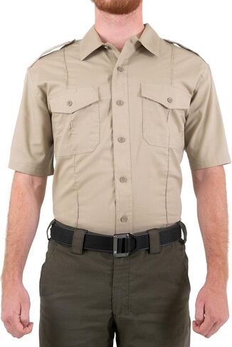 First Tactical 112001-065-XL-T Men's Pro Duty S/S Shirt Silver Tan XL in Saudi Arabia