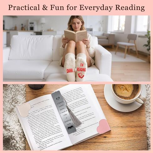 هدايا لمحبي الكتب، 11 قطعة هدايا لمحبي الكتب للنساء هدية كتابية للقراء هدية نادي الكتب للنساء، ملحقات القراءة، هدية دودة الكتب، عيد الميلاد، عيد الحب، أمين المكتبة، المعلم، القراء | هدايا محبي الكتب in Kuwait