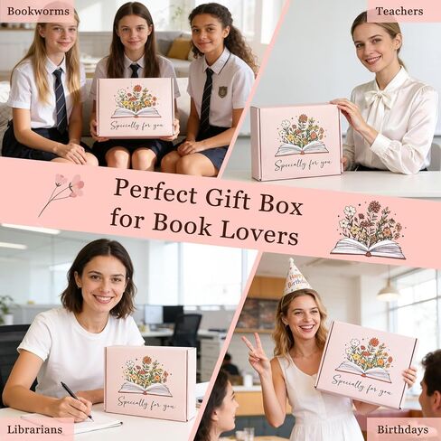 هدايا لمحبي الكتب، 11 قطعة هدايا لمحبي الكتب للنساء هدية كتابية للقراء هدية نادي الكتب للنساء، ملحقات القراءة، هدية دودة الكتب، عيد الميلاد، عيد الحب، أمين المكتبة، المعلم، القراء | هدايا محبي الكتب in Kuwait