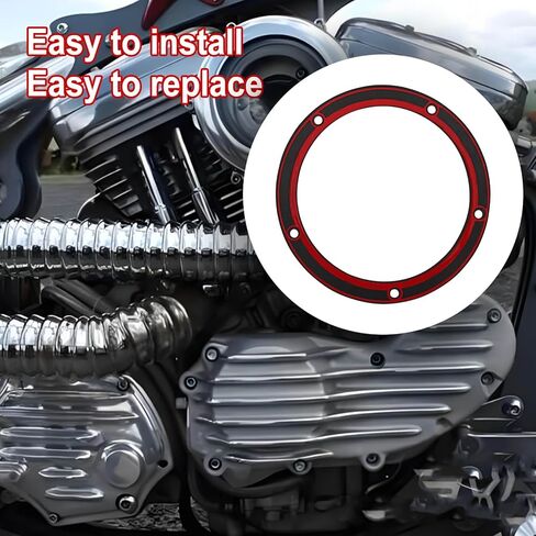 حشية غطاء ديربي ذات 5 فتحات مزدوجة متوافقة مع Harley Touring Dyna Fatboy Electra Softail Glide FXD 1999-2016 استبدال #25416-99X (قطعة واحدة) in Saudi Arabia