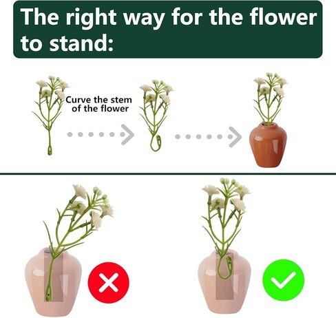 مغناطيس مزهرية سيراميك صغير للثلاجة - 8 مجموعات من أواني الزهور الصغيرة المصنوعة يدويًا للديكور المنزلي الجمالي، للنساء أو الأم أو المعلم، ديكور فخار بوهو، لمسة فنية صغيرة للمطبخ أو المكتب in Kuwait