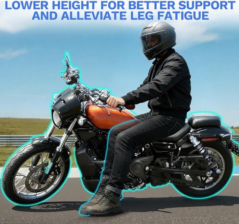 1 Inch Lowering Blocks Kit for 2002-2025 Harley Davidson, Rear Slam Lowering Blocks Kit for Touring Street Glide, Road King, Electra Glide, Road Glide, Ultra Limited, CVO Limited (Black) in Saudi Arabia