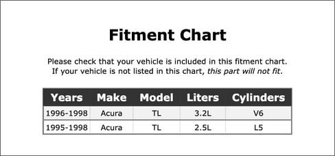 مجموعة شماعات مضخة الوقود متوافقة مع Acura TL 1998 1997 1996 1995 P-5399734 in Saudi Arabia