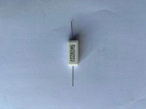 10 Pcs 5W Cement Resistor 0.5 2 30 33 100 330 1K ohm Ceramic Wirewound Resistors SQP5W 5Watt 0.22ohm 5ohm 47ohm Fixed Resistance(3R(保健品)) in Saudi Arabia