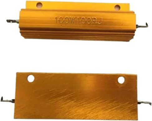 0.01 Ohm-100K Ohm 100W Watt Wirewound Aluminum Power Metal Shell Case Resistance Resistor(3R(保健品)) in Saudi Arabia
