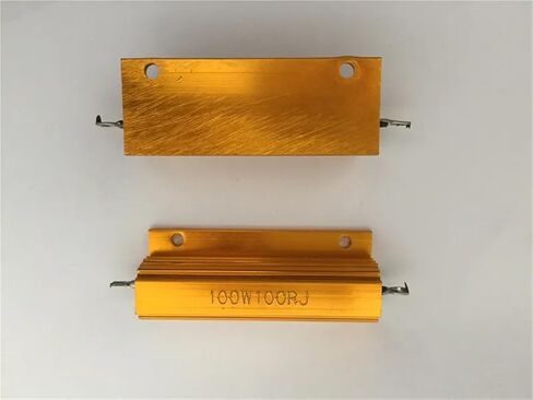 0.01 Ohm-100K Ohm 100W Watt Wirewound Aluminum Power Metal Shell Case Resistance Resistor(3R(保健品)) in Saudi Arabia