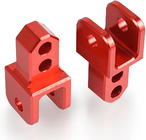 M10 Universal Motorcycle Rear Socks Extenders Rear Chasis Suspension Extension Damper Shock Absorption Heightening Adapter Clevis Compatible with Motorbike Dirt Bike ATV Red (2 Pcs) in Kuwait