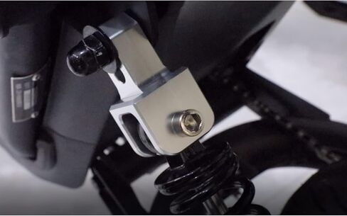 M10 Universal Motorcycle Rear Socks Extenders Rear Chasis Suspension Extension Damper Shock Absorption Heightening Adapter Clevis Compatible with Motorbike Dirt Bike ATV Red (2 Pcs) in Kuwait