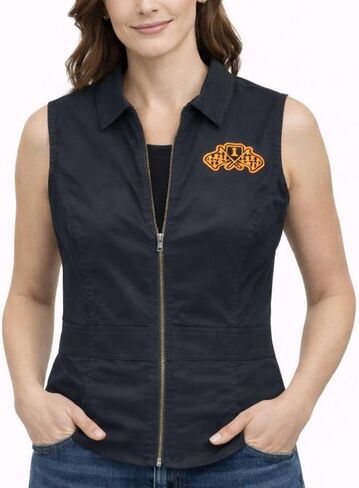 Harley-Davidson Women's Ritual Racing Sleeveless Shirt, Black - 96664-22VW in Saudi Arabia