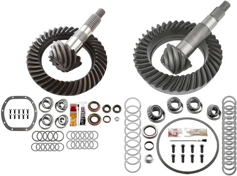 Motive Gear MGK-130 Differential Ring & Pinion Bearing Rebuild Kit For Dana 30 Front & AMC 20 Rear Gear Ratio 4.88, 10/12-Bolt, 26/28 Spline Fits Jeep CJ5 CJ7 Includes Timken Bearings Replaces D30-488 in Saudi Arabia