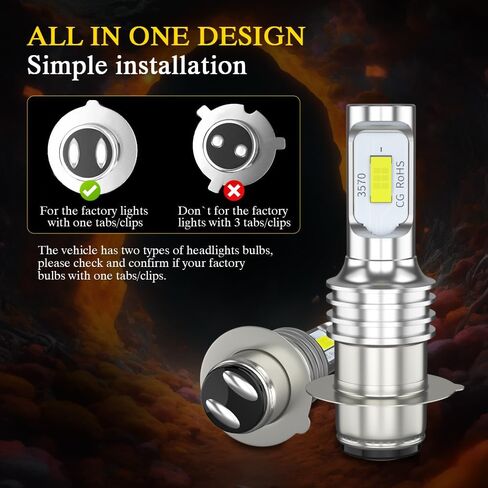 متوافق مع مصابيح Kubota L3710 L3800 L3830 L3901 L4200 L3130 DT/GST/HST/F، المصابيح الأمامية للجرارات، التوصيل والتشغيل، 6000K أبيض، حزمة من 2 in Kuwait