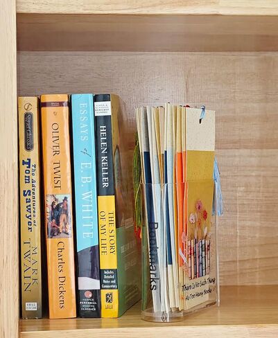 حامل إشارة مرجعية على شكل كتاب، هدية إكسسوارات القراءة لمحبي الكتب والنساء وأمناء المكتبات in Kuwait