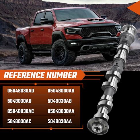 5048029AD 3.6L عمود الحدبات العادم الجانب الأيسر مناسب لكرايسلر، مناسب لدودج، مناسب لسيارة جيب رانجلر جراند شيروكي، مناسب لرام 1500 3.6L V6 2016-2024، استبدل 5048029AA 5048029AB 5048029AC 05048029AD in Kuwait