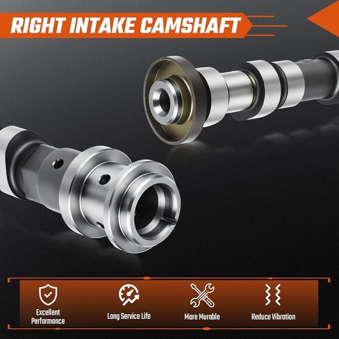 5048029AD 3.6L عمود الحدبات العادم الجانب الأيسر مناسب لكرايسلر، مناسب لدودج، مناسب لسيارة جيب رانجلر جراند شيروكي، مناسب لرام 1500 3.6L V6 2016-2024، استبدل 5048029AA 5048029AB 5048029AC 05048029AD in Kuwait