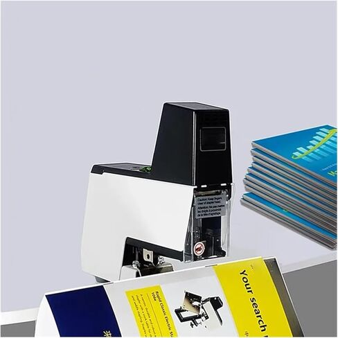 106E Electric Auto Rapid Stapler Binder Machine 2-50 Sheets Heavy Duty Flat And Saddle Versatile Applications in Saudi Arabia