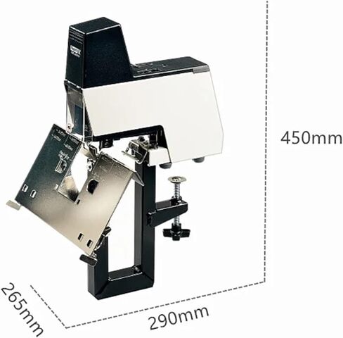 106E Electric Auto Rapid Stapler Binder Machine 2-50 Sheets Heavy Duty Flat And Saddle Versatile Applications in Saudi Arabia