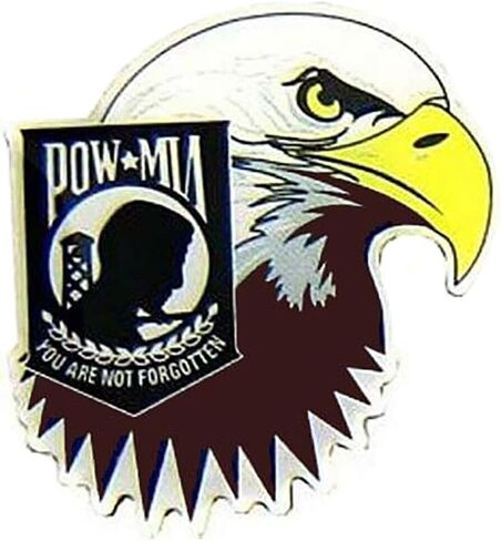POW MIA POWMIA Bike Motorcycle Hat Cap lapel Pin in Saudi Arabia