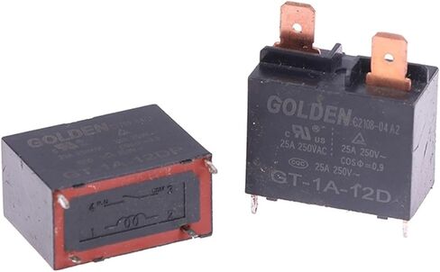 1Pce GT-1A-12D/GT-1A-12DP جوردون تكييف الهواء سخان المياه التتابع 25A 4 أقدام 12 فولت (مع الرأس) in Kuwait