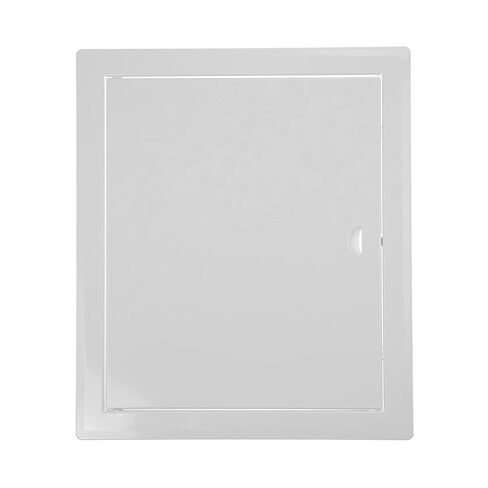 لوحة وصول معدنية للحوائط الجافة مقاس 10 × 12 بوصة [مقطوعة] - لوحة تحكم HVAC بيضاء، لوحات تغطية الحائط، لوحات غطاء السباكة، مزلاج قفل الباب، غطاء صندوق الكسارة، لوحات الوصول إلى الحوائط الجافة in Kuwait