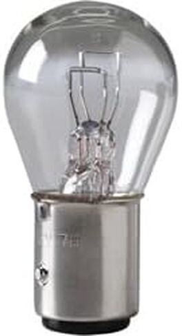 Technical Precision Replacement for Tungsram 1078 Light Bulb 21W 24V S8 Indicator Bulb - S8 Automotive Incandescent Lamps - BAY15D Base - Clear Finish - 2 Pack in Kuwait