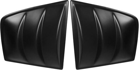 FREEMOTOR802 Compatible with 2011-2023 Dodge Charger Quarter Window Louvers, V3 Style Matte Black PP Side Windshield Sun Shade Cover in Saudi Arabia