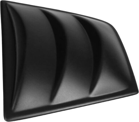 FREEMOTOR802 Compatible with 2011-2023 Dodge Charger Quarter Window Louvers, V3 Style Matte Black PP Side Windshield Sun Shade Cover in Saudi Arabia