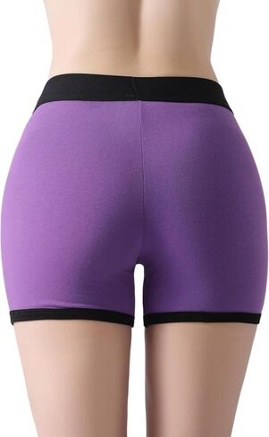 ملابس داخلية بحزام سراويل داخلية بدون حمالات للرجال والنساء باللون الأرجواني in Kuwait