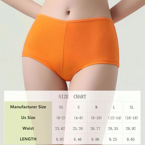 Plus Size Seamless Boxer Shorts, 7-Pack Comfortable No Show Women’s Underwear, Soft Stretch Breathable Panties Set in Saudi Arabia