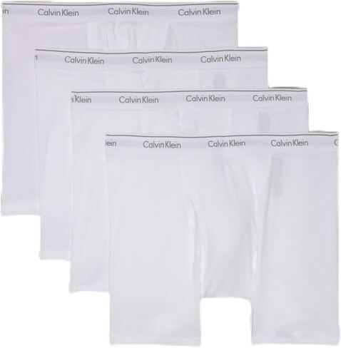 Calvin Klein Men's Cotton Classics 4-Pack Boxer Briefs in Saudi Arabia