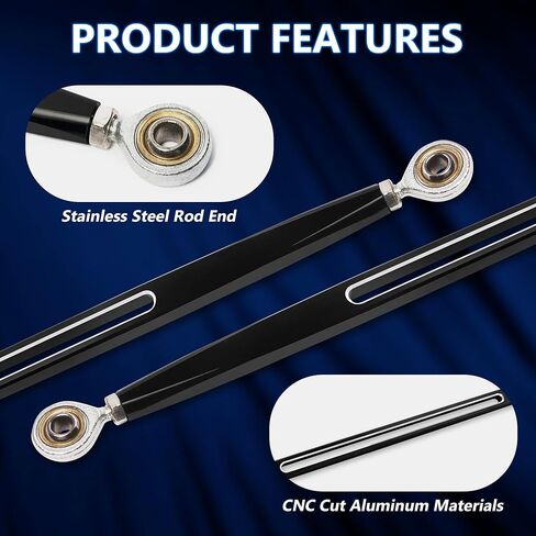 Black Slotted Style Motorcycle Shift Linkage Gear Shifter Rod Linkage for Indian Scouts Hussar Bobber and Scout Sixty 2025+ Shift Accessories in Saudi Arabia