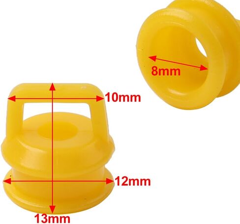 Lirun 10 Pcs 15276979 Rubber Transmission Shift Linkage Cable Bushings Shifter Linkage Bushing Rep Kit Yellow For Buick ENCLAVE 2008-2015, For Buick LACROSSE 2007-2009 in Saudi Arabia