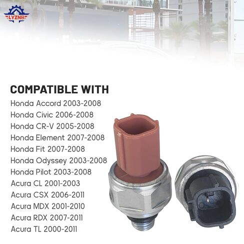مفاتيح ضغط ناقل الحركة مناسبة لسيارة Honda Accord Odyssey Pilot لـ Acura TL CL MDX RSX TSX لاستبدال 28600-P7W-003 28600-P7Z-003 مفتاح مستشعر ضغط زيت التروس in Kuwait