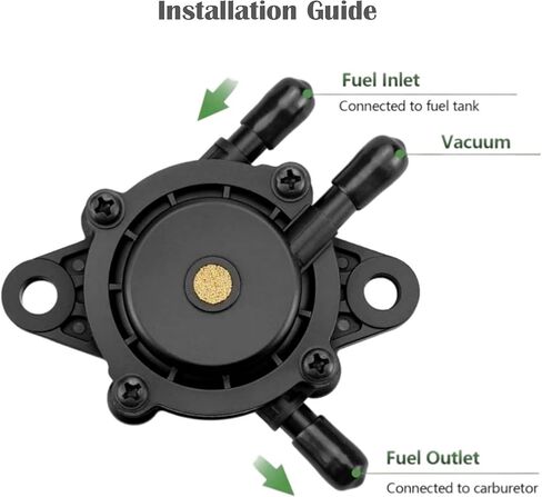 مضخة الوقود لبريجز وستراتون 808492 808656 ميكوني: نبض جزازة العشب عربة الغولف مضخة الوقود أجزاء المحرك الصغيرة لكوهلر جون ديري شبل كاديت كاواساكي إزغو نادي السيارات ياماها تورو هوندا بريداتور in Kuwait