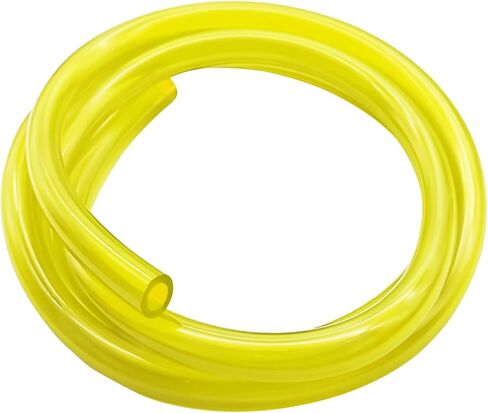 Fuel Line Hose, ID 5mm x OD 8mm Gas Tube Fuel Hose, Flexible Rubber Tubing Carburetor Fuel Vent Line, Professional Petrol Pipe Replacement for Motorcycle Petrol Diesel System (White) in Kuwait