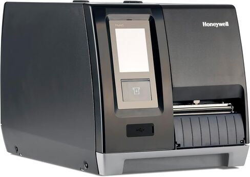 Honeywell PM45A Industrial Thermal Transfer Label Printer, 203 DPI, Icon Display, Ethernet Connectivity, Fixed Hanger, US Power Cord, Model PM45A00000000201 in Kuwait