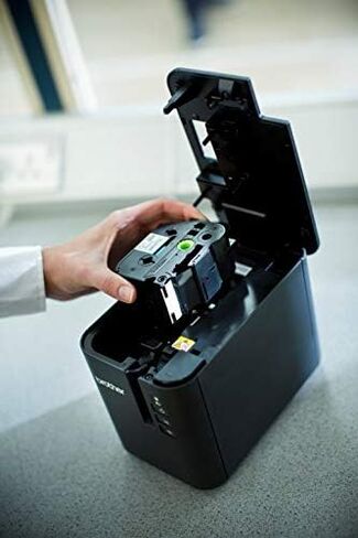 Brother PT-P900 Desktop Thermal Transfer Printer - Monochrome - Label Print - USB - Serial 5.7"x4.6"x7.6" in Saudi Arabia