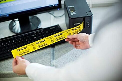 Brother PT-P900 Desktop Thermal Transfer Printer - Monochrome - Label Print - USB - Serial 5.7"x4.6"x7.6" in Saudi Arabia
