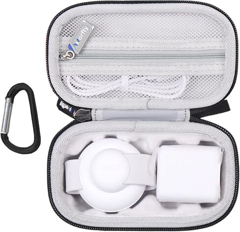 Case for Anker MagSafe Compatible MagGo UFO 3-in-1 Charger, Storage Case Compatible with Anker MagGo UFO 3-in-1 Charger 15W Wireless Charger Station (Box Only, Black) in Saudi Arabia