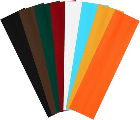 8 Pcs Headbands for Women - Cotton Blend Elastic Hair Bands, Non-Slip Gym Headband Pack, Sport & Daily Wear Hair Accessories, Moisture-Wicking Workout Headband in Saudi Arabia
