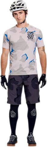 Troy Lee Designs Skyline Pro Adult Mountain Bike Short X Bn3th Liner, Flow Camo Carbon, 38 in Saudi Arabia